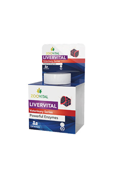 Zoovital Livervital Kedi ve Köpekler için Karaciğer Sağlığı Destekliyici Tablet