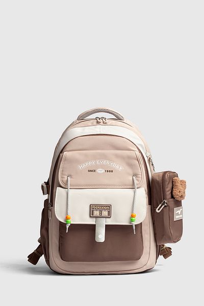 Fiyaka Rlx-1515 Unisex School Backpack Student Daily Travel Holiday Sports Walking Travel Outing Camping Daily