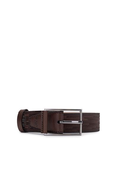 Tamer Tanca Men's Genuine Leather Brown Belt