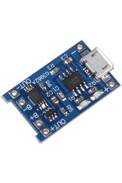 OEM Lithium battery charging module 1A, 5V, Micro USB