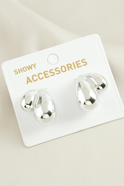 Ronanna أقراط AhEs Shopping Bombeli على شكل قطرة ماء