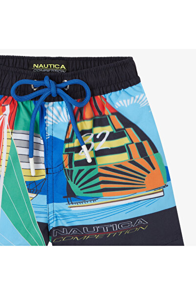 Nautica ERKEK ÇOCUK MAVİ STANDART FIT ŞORT MAYO
