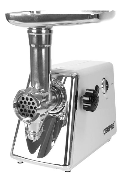 Geepas Electric Meat Grinder With Stainless Steel Blade 2000 W GMG746N White