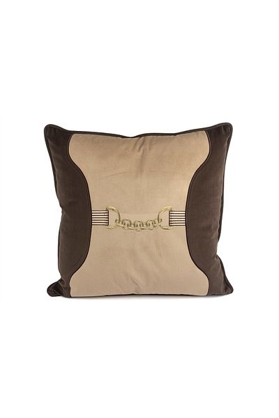 Mikasa Moor Pegasus 55X55Cm Chain Embroidered Pillow Throw Pillow