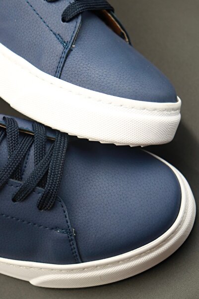 Sanvio Tarzkar Férfi sötétkék napi ortopéd varrott könnyű Eva talpú gyalogos sportcipők, garantáltan