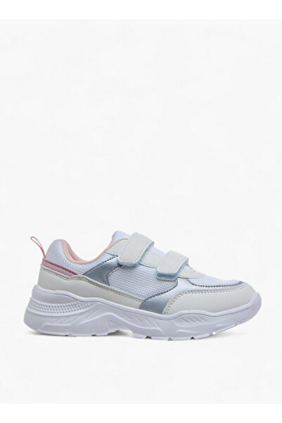 Flora Bella by Shoexpress Panelled Sneakers with Hook and Loop Closure