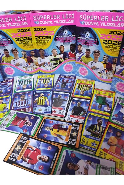 Emrah Gültekin بطاقات نجوم العالم من الدوري الخارق (25 حزمة من 50 بطاقة) ابحث...