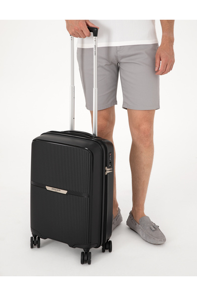 Pierre Cardin Siyah Kabin Boy Valiz 50312938-VR046
