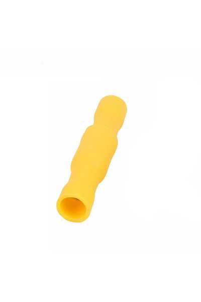 OEM Set of 5 pairs of connectors with insulated crimp-female terminals, FRG5-195, Yellow
