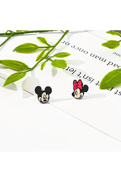 ELENKA Mickey Mouse ve Minnie Mouse Küpe