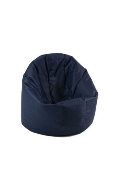 Pufrelax Fotoliu Relaxo XL, Material Impermeabil - Black & Lime Yellow