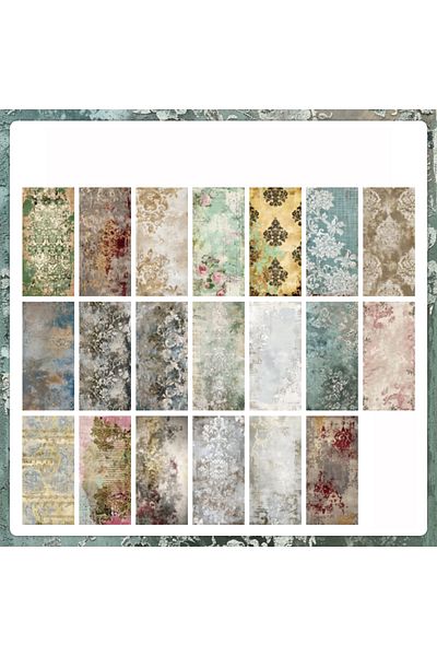 Choice D 20pcs/pack Vintage Scrapbook Materials Paper Decorative Diary Album Scrapbooking Material Backgro.
