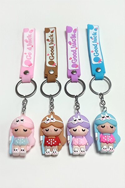 Bijuteri Net Girl's Silicone Keychain