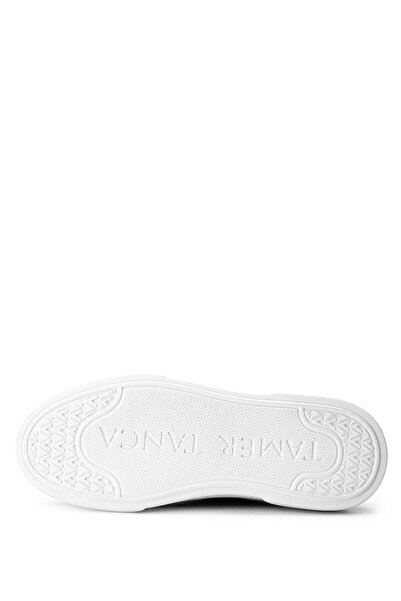 Tamer Tanca Erkek Hakiki Deri Yeşil Sneakers & Spor Ayakkabı