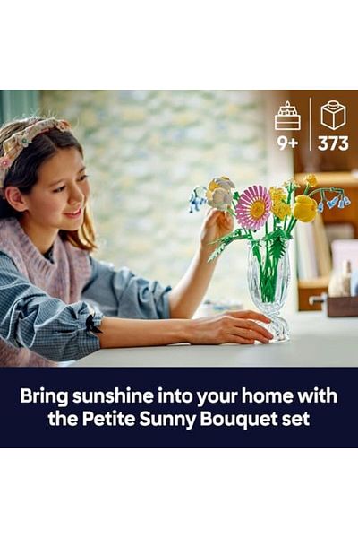 LEGO Botanicals Petite Sunny Bouquet - Faux Flowers Building Set