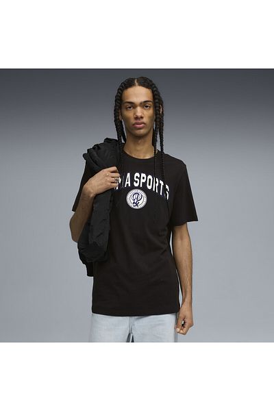 Puma Ανδρικό μπλουζάκι Sports Legacy Essentials για γκαρνταρόμπα