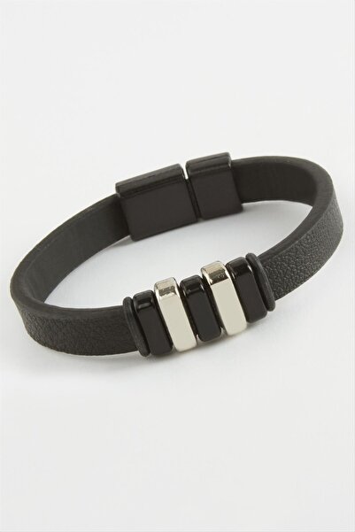Marsilyan Magnetic Original Leather Bracelet Ilkel-Bjt940