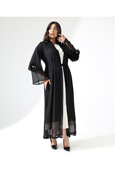 Fi'l Arz Fashion Combination Complementary Wear Out Cardigan