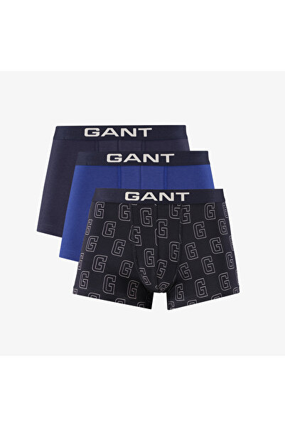Gant Erkek Lacivert Logolu Boxer