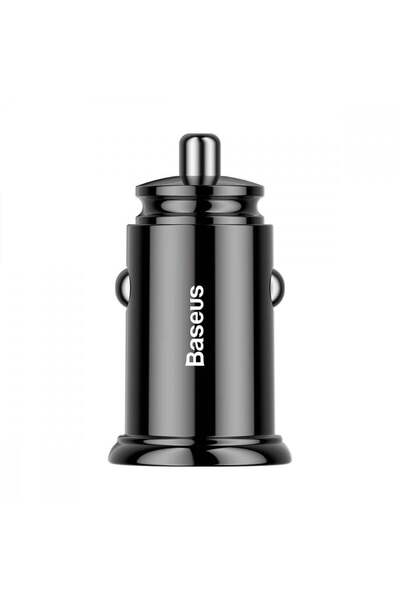 Baseus Baseus 30W Car Charger - USB and Type-C Ports with Fast Charging Technology