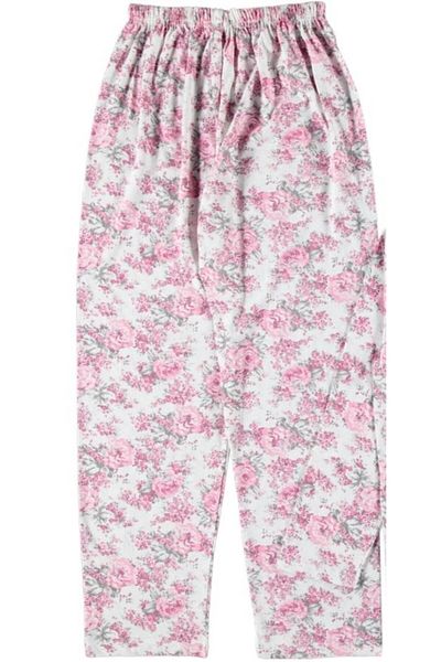 bipamuk Soft Bloom Design Cotton Full Button Women's Pajamas Set Breathable Fabric Summer M/2Xl