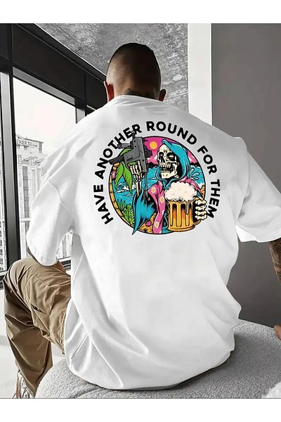 sole stories Premium Oversize Cut Short Sleeve Printed T-Shirt