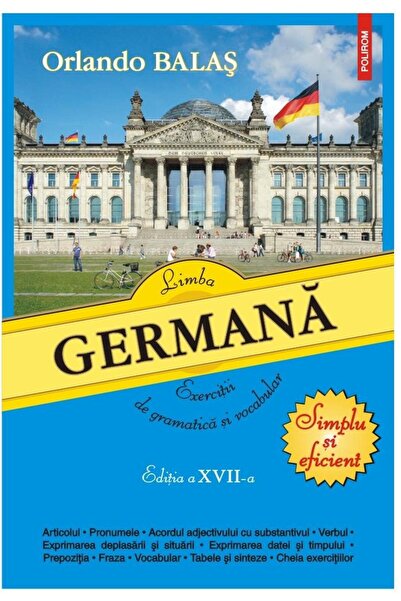 Polirom Limba germana. Exercitii de gramatica si vocabular