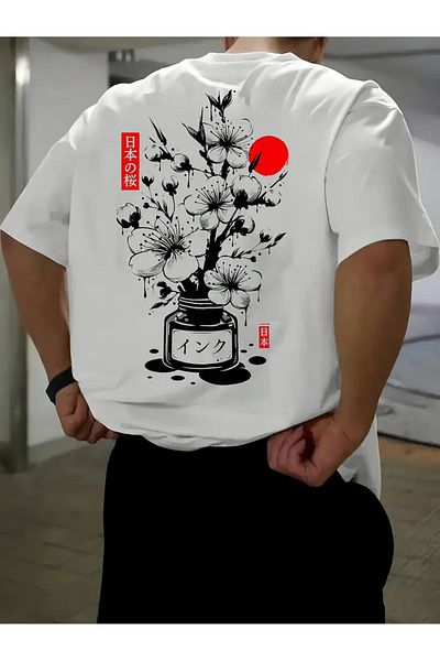sole stories Premium Oversize Cut Short Sleeve Printed T-Shirt