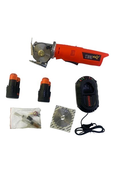 SEWİNGSTAR Kablosuz Şarjlı Mini kumaş Kesim Motoru DC-70