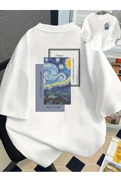 sole stories Premium Oversize Cut Short Sleeve Printed T-Shirt