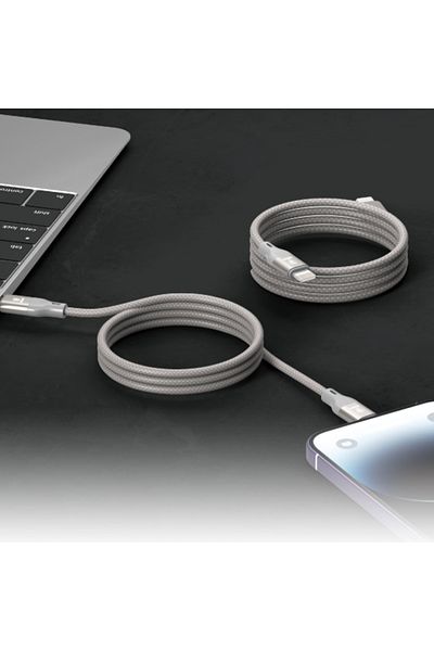 Spon Magnetic Cable Tidy - Fast Charging Up to 27W | Type-C - Lightning / Type-C