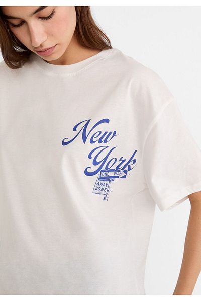 sole stories Premium Oversize Cut Short Sleeve Printed T-Shirt