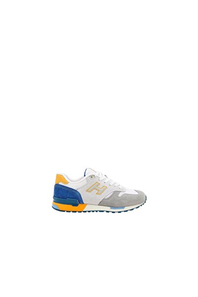 Hammer Jack Mexic Pantofi sport damă Ciment White Indigo din piele naturală