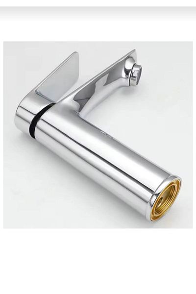 TOPTANFONİ Basin Mixer Chrome Elegant Design Bathroom Sink Mixer