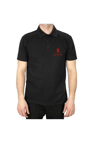 Z zepplin Sepultura Polo Neck Black T-Shirt