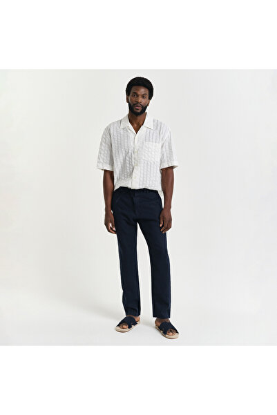 Gant Erkek Lacivert Relaxed Fit Pantolon