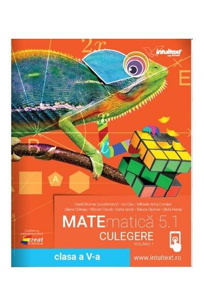 Editura Intuitext Culegere de matematica. Clasa a V-a 2024. Volumul
