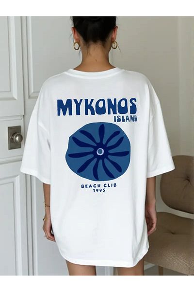 sole stories Premium Oversize Cut Short Sleeve Printed T-Shirt