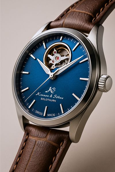 Kronen & Söhne Kronen&Söhne Solothurn Automatic Mechanical Special Edition Men's Wristwatch