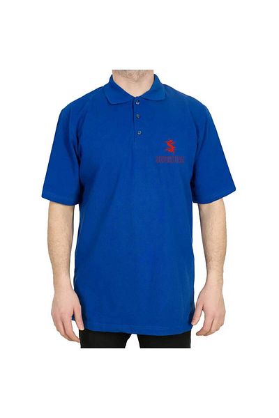 Z zepplin Sepultura Polo Neck Blue T-Shirt