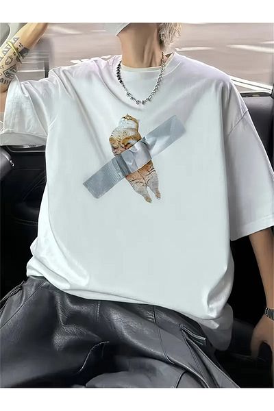 sole stories Premium Oversize Cut Short Sleeve Printed T-Shirt