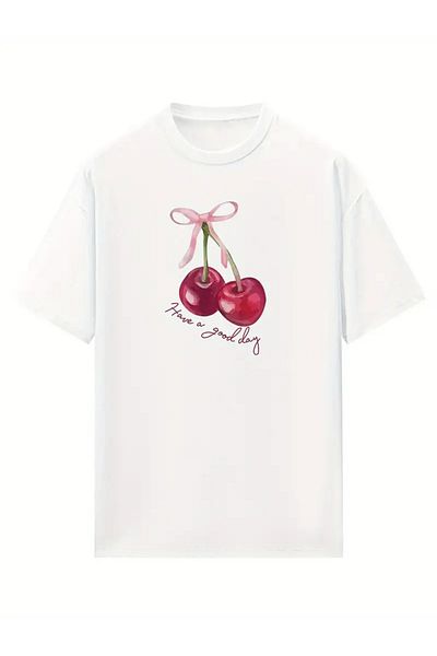 sole stories Premium Oversize Cut Short Sleeve Printed T-Shirt