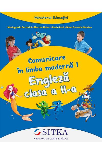 Centrul de carte straina SITKA Comunicare in limba moderna 1 engleza. Clasa a II-