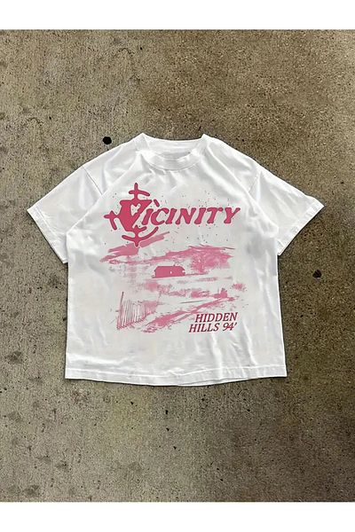 sole stories Premium Oversize Cut Short Sleeve Printed T-Shirt