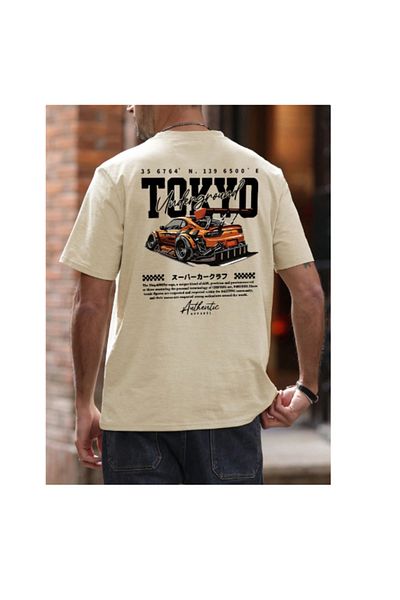 RICCOTEKS Brand Special Design Men's Th Shirt