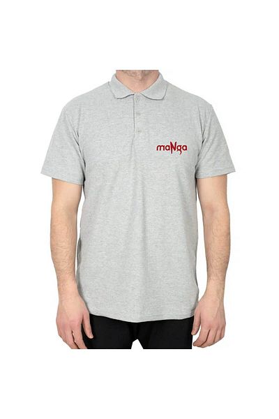 Z zepplin Μπλουζάκι Manga Polo Neck Grey