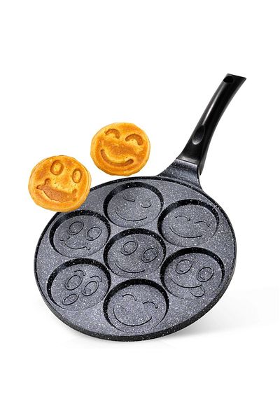 Vilde Non-stick pan with granite coating for pancakes/eggs 26 cm