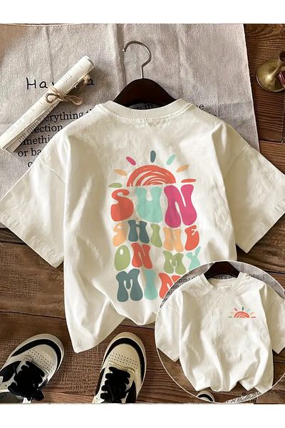 sole stories Premium Oversize Cut Short Sleeve Printed T-Shirt