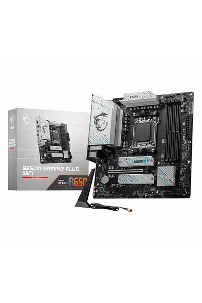 MSI B650M Gaming Plus Wifi Amd B650 Socket Am5 Ddr5 7200+(Oc)Mhz Matx Gaming Motherboard
