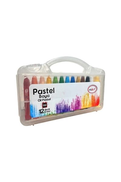 Art & Art Miart Pastel Paint 12 Colors with Bag